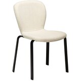 DAN-FORM Denmark Kremno bel oblazinjen jedilni stol Heap – Cene