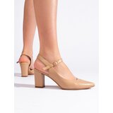 Sergio Leone Stylish women's pumps beige Cijene