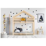 Adeko Pograd v obliki hiše iz borovega lesa Mila DMP, 90 x 200 cm | Shoptok.si