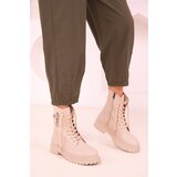 Soho Beige Women's Boots & Booties 18370 Cene