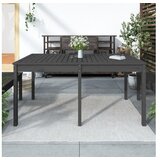 vidaXL Vrtni stol sivi 159 5 x 82 5 x 76 cm od masivne borovine | shoptok.hr