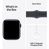 Apple Watch SE 2024 LTE 44mm S/M kucište MXGL3QF/A Aluminij Ponoc sportska Ponoc narukvica | shoptok.hr