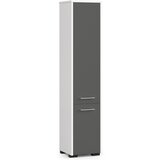 AKORD KOPALNIŠKA OMARA FIN KOLONA 30 2D 140cm BELE / SIVE, (21713993) Cene