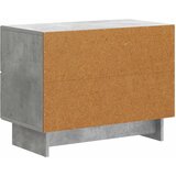  Noćni ormar Betonska siva 62 x 34,5 x 47,5 cm Konstruirano drvo | shoptok.hr