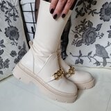  Modni gležnarji z debelejšim podplatom bež: 37, 38, 39, 40, 41 | Shoptok.si