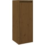 Furnova Stenska omarica medeno rjava 30x30x80 cm trdna borovina, (21949990) | Shoptok.si