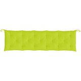  Jastuk za vrtnu klupu jarkozeleni 180x50x7 cm od tkanine Oxford | Eponuda.com