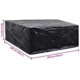  Navlaka za vrtni namještaj s 10 ušica 260 x 260 x 90 cm | shoptok.hr