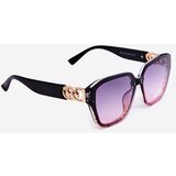 Boto Women's Sunglasses With Gold Detail UV400 Black-Pink | shoptok.hr