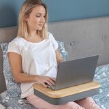 InnovaGoods Prijenosni radni stol Larage / Stol za laptop sa spremnikom | shoptok.hr