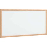 vidaXL Magnetska bijela ploča s okvirom od punog borovine 60x30 cm | shoptok.hr