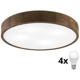  Brilagi - LED plafonsko svetlo CARVALHO 4xE27/60W/230V hrast/orah, prečnik 57,5 cm | Eponuda.com