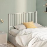 vidaXL Metalno uzglavlje bijelo 120 cm Cijene