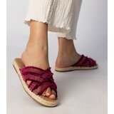 D/CEO Pink espadrille flip-flops Berunda | Shoptok.si