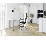 eurokraft pro renatus - pisalna miza mini-office 4, ogrodje s 4 kvadratnimi nogami, širina 1200 mm, bele barve | Shoptok.si