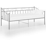  Za krevet na razvlačenje sivi metalni 90 x 200 cm | shoptok.hr