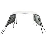 Tenda bimini s 4 luka i mrežastim zidovima 243x(170-182)x137 cm | shoptok.hr