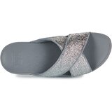 Fitflop LULU CRINKLED SHIMMER Srebrna | shoptok.hr