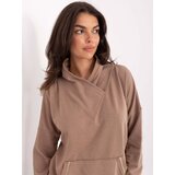 RUE PARIS Sweatshirt-RV-BL-A874.01P-dark beige | Shoptok.si