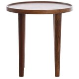 Light & Living Okrogla stranska mizica iz masivne akacije ø 49 cm Qiano – | Shoptok.si