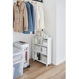 YAMAZAKI Polica s kotačima Tower boja: bijela | shoptok.hr
