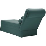  Počivaljka baršun valjkastim jastukom&amp rukonaslonom tamnozelena | shoptok.hr