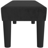  Klupa crnai 100x30x30 cm baršunasti | shoptok.hr