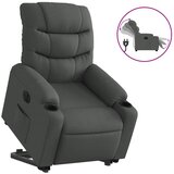 Maison Chic Električni naslanjač - Relax naslanjač s funkcijo vstajanja temno siv, (22061716) Cene