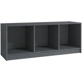 Maison Chic TV omarica - TV stojalo - Televizijska omarica siva 104x33x41 cm trdna borovina, (21699482) Cene