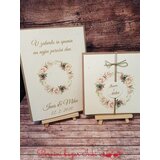  Poročni kompleti VABILO in ZAHVALA PORKMPL 111 | Shoptok.si