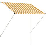  Tenda na uvlačenje 150 x 150 cm žuto-bijela | shoptok.hr