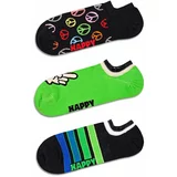 Happy Socks Nogavice Peace No Show Socks 3-pack