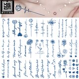 INF Vodoodporne začasne tattoo nalepke v 21 kosih, (21543747) Cene