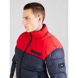 Tommy Hilfiger Zimska jakna 'New York' marine / ognjeno rdeča / bela | Shoptok.si