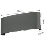  Brilagi - LED spoljašnje zidno svetlo FLAREBOX LED/8W/230V, antracit, IP65 | Eponuda.com