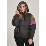 Urban Classics Women's jacket AOP Mixed Pull Over Black/leo | Eponuda.ba
