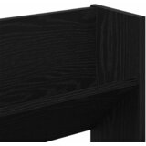 Ormar za cipele Crni hrast 82 x 18 x 60 cm Konstruirano drvo | shoptok.hr