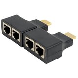Kettz HEX-K1230 1080p HDMI na 2 x Rj45 extender 30m