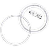 vidaXL Set gumba za značke sa sigurnosnim iglama 100 kom akrilni 44 mm | shoptok.hr