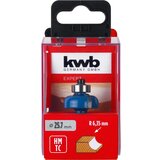 KWB HM glodalo 25.7 polukružni žleb | SB, za glodalicu, drvo/plastika - (49755920)