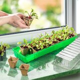  Staklenik za biljke mini 540x150x120mm 18 biorazgradivih čaša | ePonuda.com
