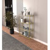 Hanah home polica za knjige marta gold glass | ePonuda.com