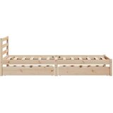  Okvir kreveta bez madraca 90 x 190 cm od masivne borovine | shoptok.hr