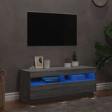  ormarić s LED svjetlima boja hrasta sonome 100 x 35 x 40 cm | shoptok.hr