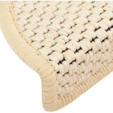  Samoljepljivi otirači za stepenice 15 kom 56x17x3 cm krem | shoptok.hr