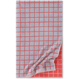 Jotex Crveni/svijetlo plavi pamučan ručnik 90x150 cm Grid – | shoptok.hr