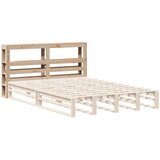  Uzglavlje s policama 120 cm od masive borovine | shoptok.hr