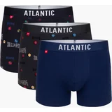 Atlantic Men's boxers 3Pack - multicolor