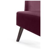 Bonami Selection Vijoličen žameten fotelj z naslonom Noemye – | Shoptok.si