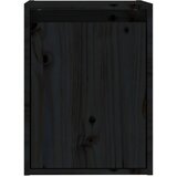  Zidni ormarići 2 kom crni 30 x 30 x 40 cm od masivne borovine | Eponuda.ba